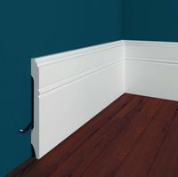 Плинтус Перфект P43 2000x106x13 мм — фото 2, Плинтуса напольные