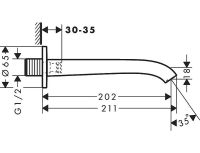 Товар: Излив для смесителя Hansgrohe Vivenis 75410000 Хром - фото 2 Излив для смесителя Hansgrohe Vivenis 75410000 Хром — фото 2, Комплектующие для душевого оборудования