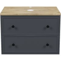 Товар: Тумба под раковину Iddis Torr 70 TOR70DVi95K подвесная Темно-серая - фото 2 Тумба под раковину Iddis Torr 70 TOR70DVi95K подвесная Темно-серая — фото 2, Мебель для ванной