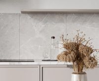 Керамогранит Ceradim Mramor Chic Silver серый полированный 60х120 см — фото 7, Керамогранит