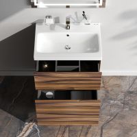 Товар: Тумба под раковину AM.PM Gem 60 M90FSX0602HF Орех - фото 5 Тумба под раковину AM.PM Gem 60 M90FSX0602HF Орех — фото 5, Тумбы под раковину