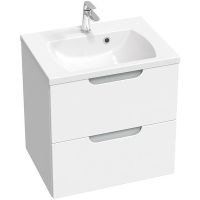 Тумба под раковину Ravak SD Classic II 60 X000001477 подвесная Белая Серая — фото 1, Мебель для ванной