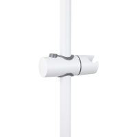 Душевая штанга Kaiser R-1145 Белая матовая — фото 2, Душевое оборудование. Душевая программа