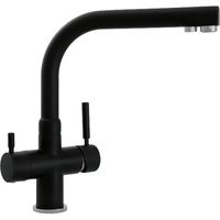 Смеситель для кухни Seaman Barcelone SSL-5383-NM Черный — фото 1, Смесители для кухни