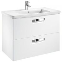 Тумба под раковину Roca The Gap 60 ZRU9302879 подвесная Белая глянцевая — фото 1, Тумбы под раковину