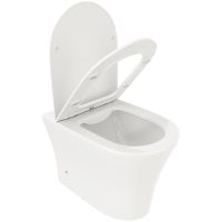 Унитаз Ceruttispa Adige F CT8907 приставной с сиденьем Микролифт — фото 2, Приставные унитазы