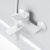 Смеситель для ванны AM.PM X-Joy F85A10033 Белый — фото 4, Смеситель для ванны