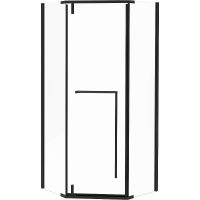 Душевой уголок Esbano Surf 90x90 ESOGS90PRB профиль Черный стекло прозрачное — фото 1, Душевые уголки трапеция