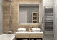 Зеркало Континент Trezhe 1000x1000 ЗЛП397 с подсветкой с бесконтактным выключателем — фото 6, Зеркала в ванную комнату