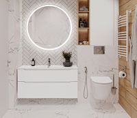 Товар: Тумба под раковину BelBagno Etna-H60 120 подвесная Bianco Lucido арт-ETNA-H60-1200-2C-SO-BL-P - фото 9 Тумба под раковину BelBagno Etna-H60 120 подвесная Bianco Lucido арт-ETNA-H60-1200-2C-SO-BL-P — фото 9, Тумбы под раковину