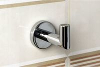 Крючок Nofer Line 16506.B Хром глянцевый — фото 6, Крючки для полотенец