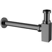 Сифон для раковины Abber AF0031NG Никель — фото 1, Сифоны для раковины