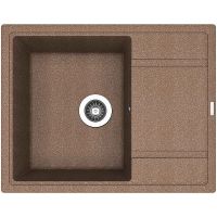 Кухонная мойка Florentina Липси-650 20.125.C0650.105 Коричневая — фото 1, Кухонные мойки