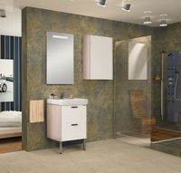 Товар: Тумба под раковину Aquaton Йорк 52 1A170501YOAV0 Белая Ясень фабрик - фото 5 Тумба под раковину Aquaton Йорк 52 1A170501YOAV0 Белая Ясень фабрик — фото 5, Тумбы под раковину