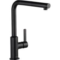 Смеситель для кухни Kludi L-ine S 408513975 Черный матовый — фото 1, Смесители для кухни