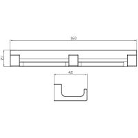 Товар: Вешалка для полотенец Rav Slezak Nil NLA0105MG Сатин - фото 2 Вешалка для полотенец Rav Slezak Nil NLA0105MG Сатин — фото 2, Крючки для полотенец