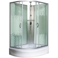 Душевая кабина Мономах Б/К 100x70x24 МЗ R 10000005808 без гидромассажа — фото 1, Душевые кабины