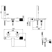 Товар: Смеситель для ванны Allen Brau Liberty 5.33006-00 Хром - фото 4 Смеситель для ванны Allen Brau Liberty 5.33006-00 Хром — фото 4, Смеситель для ванны
