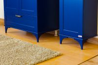 Тумба под раковину Sanflor Ванесса 75/2 С000005883 Индиго — фото 4, Мебель для ванной