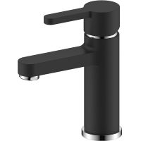 Смеситель для раковины Olive's Torres 17100TRB Черный матовый — фото 1, Смесители для раковины