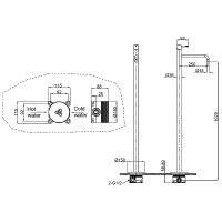 Товар: Смеситель для раковины Boheme Uno 107-GM Оружейная сталь - фото 2 Смеситель для раковины Boheme Uno 107-GM Оружейная сталь — фото 2, Смесители