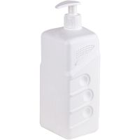 Дозатор дезинфицирующего средства Tekno-tel EG301 Хром Белый — фото 2, Аксессуары и оборудование для общественных мест