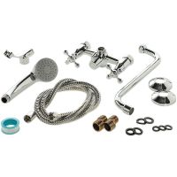 Смеситель для ванны Orange Classic Pro M72-222cr универсальный Хром — фото 4, Смеситель для ванны