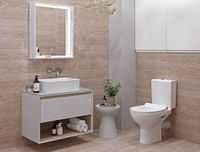 Товар: Тумба под раковину Cersanit Louna 80 SP-SZ-LOU80-BL/Wh подвесная Белый глянец дуб Эврика - фото 4 Тумба под раковину Cersanit Louna 80 SP-SZ-LOU80-BL/Wh подвесная Белый глянец дуб Эврика — фото 4, Мебель для ванной