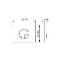 Комплект унитаза с инсталляцией Berges Novum Rimless 043268 с сиденьем Микролифт и Черной клавишей смыва — фото 13, Комплекты унитаз + инсталляция