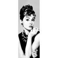 Фотообои Divino A-083 Фактура песок Винил на флизелине (1*2,7) Белый/Черный, Люди — фото 2, Обои для стен