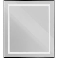 Зеркало BelBagno Kraft 70 с подсветкой Черное с сенсорным выключателем арт-SPC-KRAFT-700-800-SENS-NERO — фото 7, Зеркала в ванную комнату