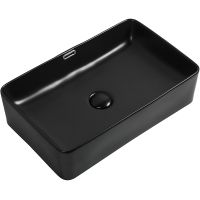 Раковина-чаша Aquanet Perfect-3-MB 55 273676 Черная матовая — фото 1, Раковины накладные