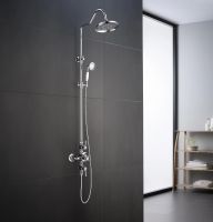 Душевая система Aquatek Классик с термостатом Хром арт-AQ2563CR — фото 4, Душевые стойки