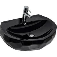 Раковина beWash Bekinger 60 87601106 Черный глянец — фото 1, Раковины