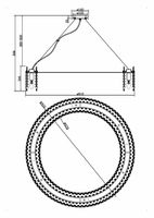 Товар: Подвесной светильник Maytoni Modern Rocio MOD036PL-18N Никель - фото 4 Подвесной светильник Maytoni Modern Rocio MOD036PL-18N Никель — фото 4, Подвесные светильники