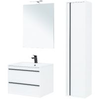 Товар: Тумба под раковину Aquanet Lino 70 253902 подвесная Белая матовая - фото 5 Тумба под раковину Aquanet Lino 70 253902 подвесная Белая матовая — фото 5, Мебель для ванной