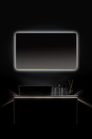 Зеркало Silver Mirrors Incanto 60 LED-00002558 с подсветкой Золото с бесконтактным выключателем и диммером — фото 14, Зеркала в ванную комнату