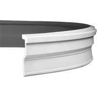 Карниз гибкий Европласт 1.50.269 2000x47x220 мм — фото 1, Карнизы