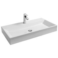 Раковина Ravak Natural 80 XJO01280000 Белая — фото 1, Раковины подвесные