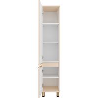 Товар: Шкаф пенал Brevita Enfida 35 L ENF-05035-030L Бежевый матовый - фото 4 Шкаф пенал Brevita Enfida 35 L ENF-05035-030L Бежевый матовый — фото 4, Мебель для ванной