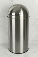 Товар: Ведро для мусора Nofer 14116.2.B Хром - фото 2 Ведро для мусора Nofer 14116.2.B Хром — фото 2, Мусорные ведра