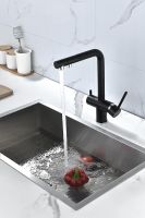 Смеситель для кухни Paulmark Serpentine Se213222-401 Антрацит — фото 10, Смесители для кухни