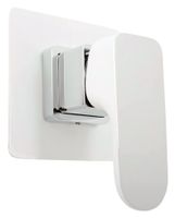 Смеситель для душа Rav Slezak Yukon CB YU183CB Хром/Белый — фото 1, Смеситель для душа