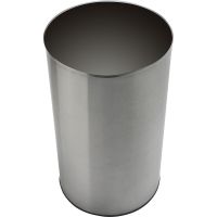 Ведро для мусора Nofer 14071.50.SC.S Матовая нержавеющая сталь — фото 1, Мусорные ведра