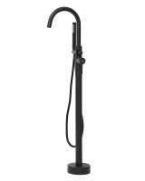 Смеситель для ванны Orange Steel Черный матовый арт-M99-336b — фото 6, Смесители напольные