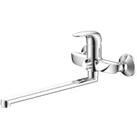 Смеситель для ванны Olive's Castilla 07221CS универсальный Хром — фото 1, Смеситель для ванны