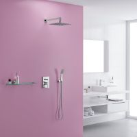 Товар: Верхний душ Excellent Actima 20х20 AREX.3022CR Хром - фото 3 Верхний душ Excellent Actima 20х20 AREX.3022CR Хром — фото 3, Душевое оборудование. Душевая программа