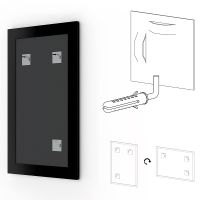 Товар: Зеркало Evoform Definite 154х74 BY 1118 в багетной раме - Золотой акведук 61 мм - фото 4 Зеркало Evoform Definite 154х74 BY 1118 в багетной раме - Золотой акведук 61 мм — фото 4, Мебель для ванной