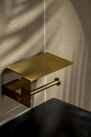 Товар: Держатель туалетной бумаги Boheme Q 10941-BR с полкой Бронза - фото 4 Держатель туалетной бумаги Boheme Q 10941-BR с полкой Бронза — фото 4, Держатели туалетной бумаги