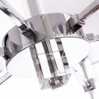 Люстра Artelamp North A5896LM-6CC Белая Хром — фото 4, Люстры